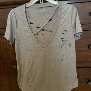 Distressed Tee